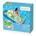 INTEX ΦΟΥΣΚΩΤΟ ΣΤΡΩΜΑ ΘΑΛΑΣΣΗΣ SPARKLING LIME SODA  178X91CM